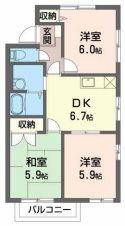 ディアスちごちご　Ａ棟 間取り