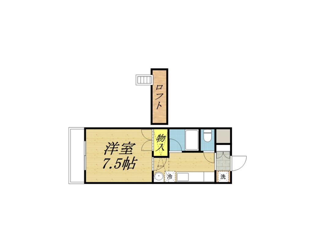 ヴェルートラルヂュⅠ 間取り