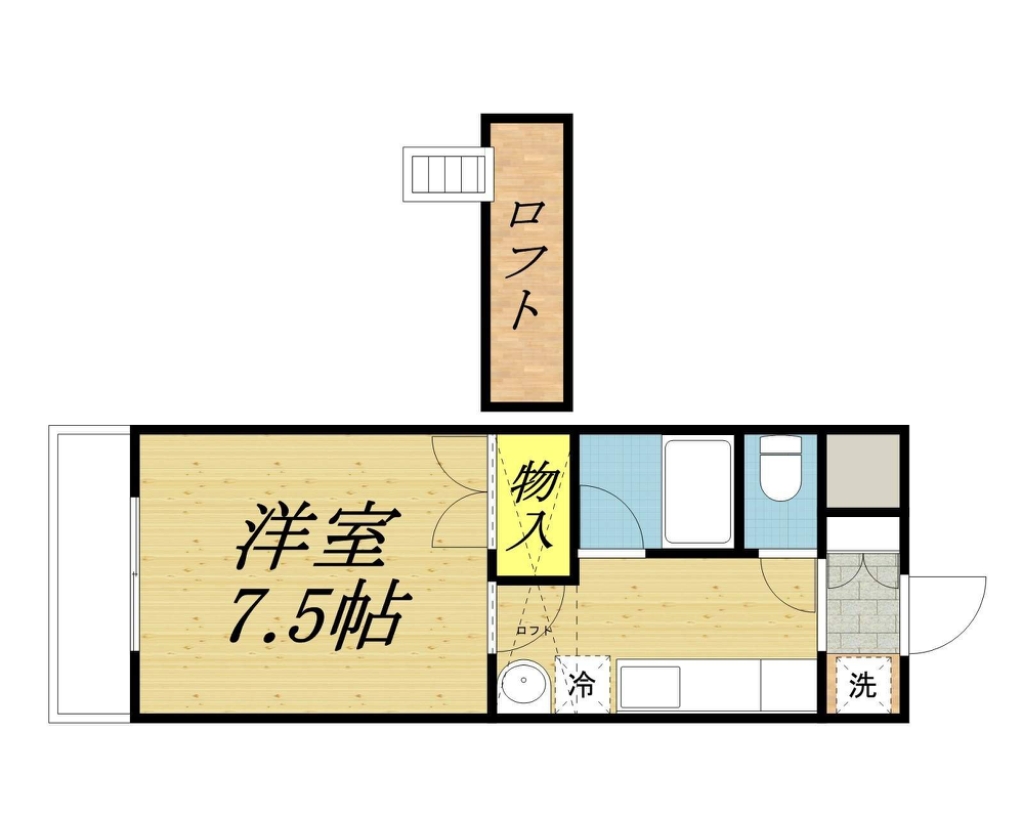 ヴェルートラルヂュⅢ 間取り