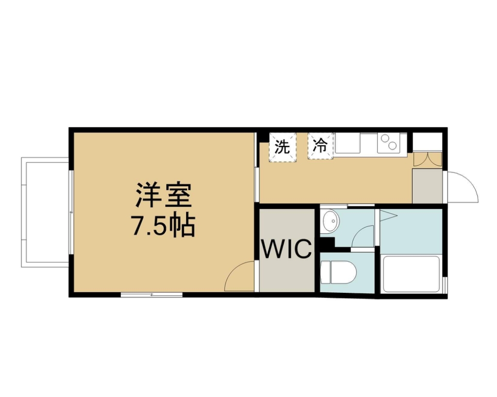 フェリーチェ　コマツ 間取り