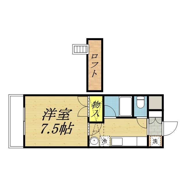 ヴェルートラルヂュⅢ 間取り
