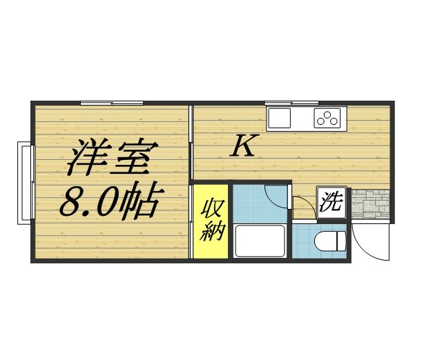 コーポハラ 間取り