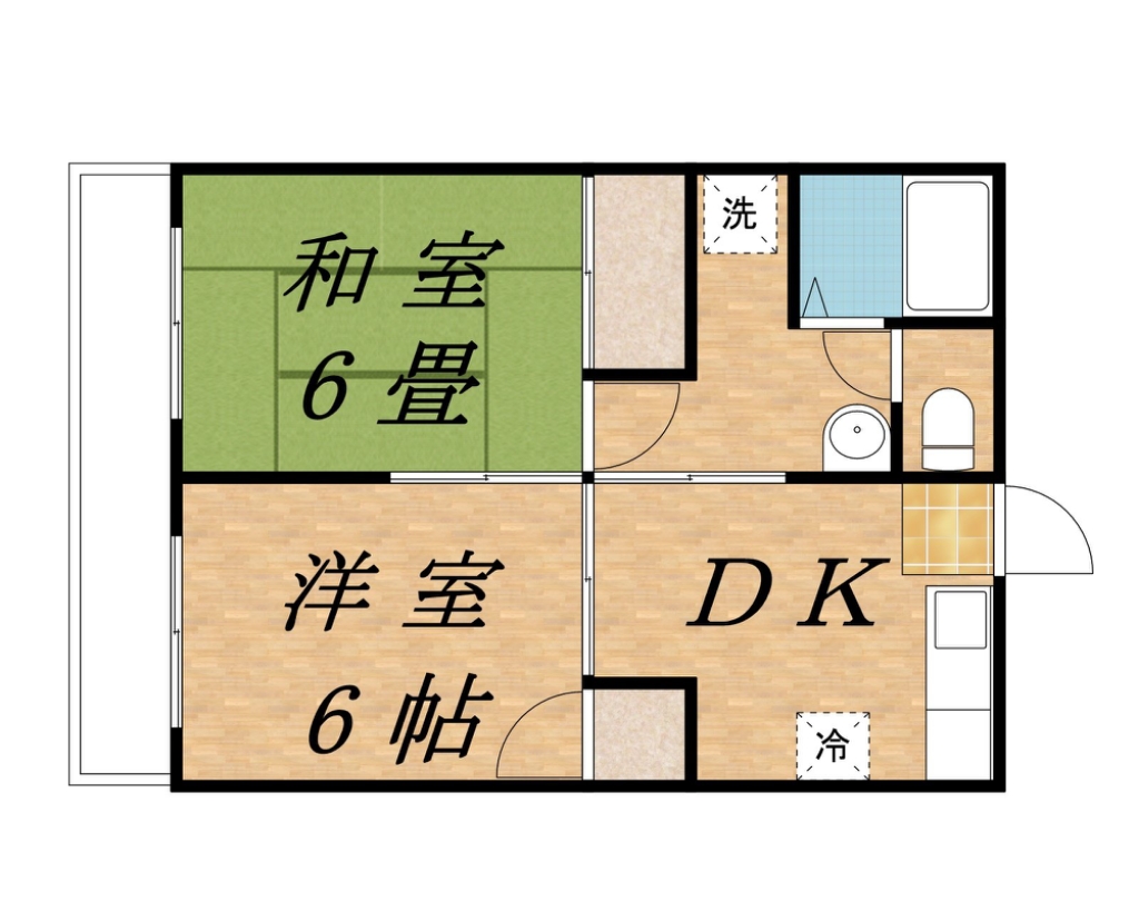 クリスタルマンション 間取り