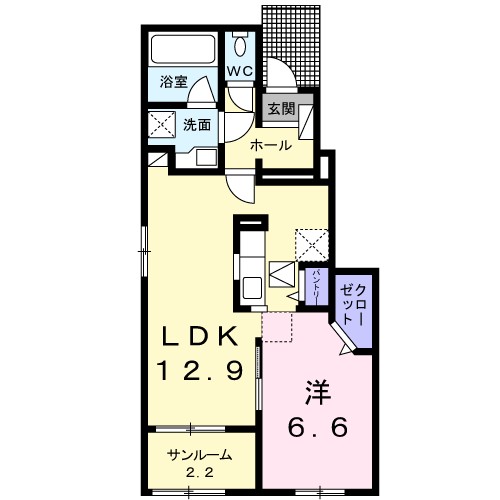 Ａｎｔａｒｅｓ 間取り