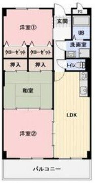 Limpia Garden Square(ガーデンスクエア) 間取り
