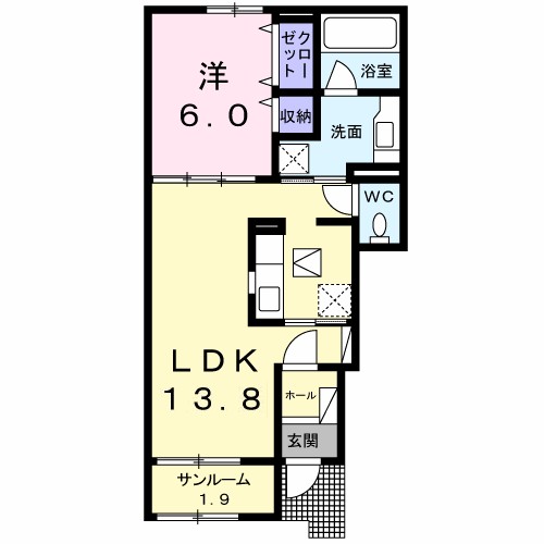トーレヤ　Ａ 間取り