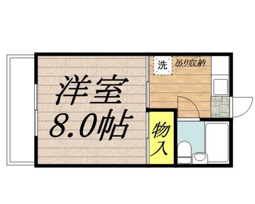 クリスタルマンション 間取り