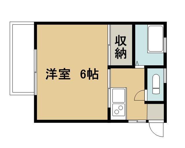 上荒井青山ハイツ 間取り