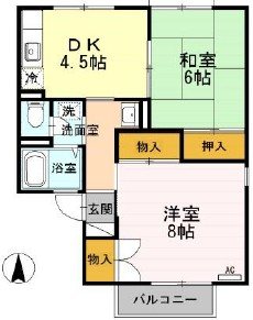セジュール沢村　C棟 間取り