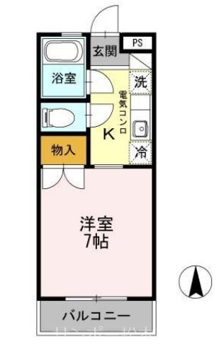 ＥＬＲＶＥＲ（エルヴェ） 間取り