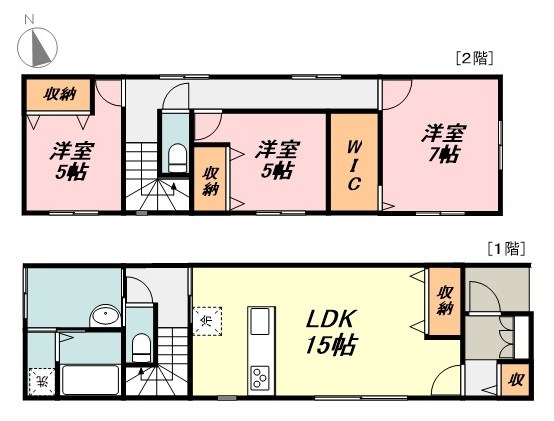 芳野貸家 間取り