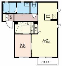 フラワーASAMA 間取り