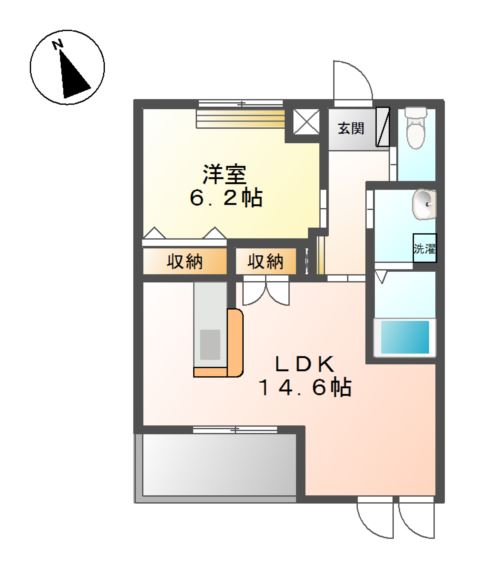 Ｍａｉｓｏｎ　Ｇｒａｃｅ　（メゾングレイス） 間取り