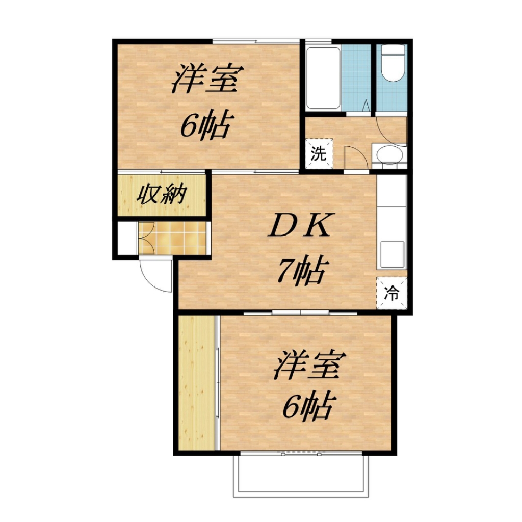 ハイツハーベスト 間取り
