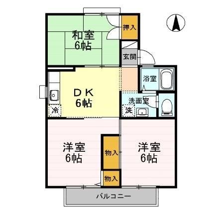 セジュール沢村　A棟  間取り