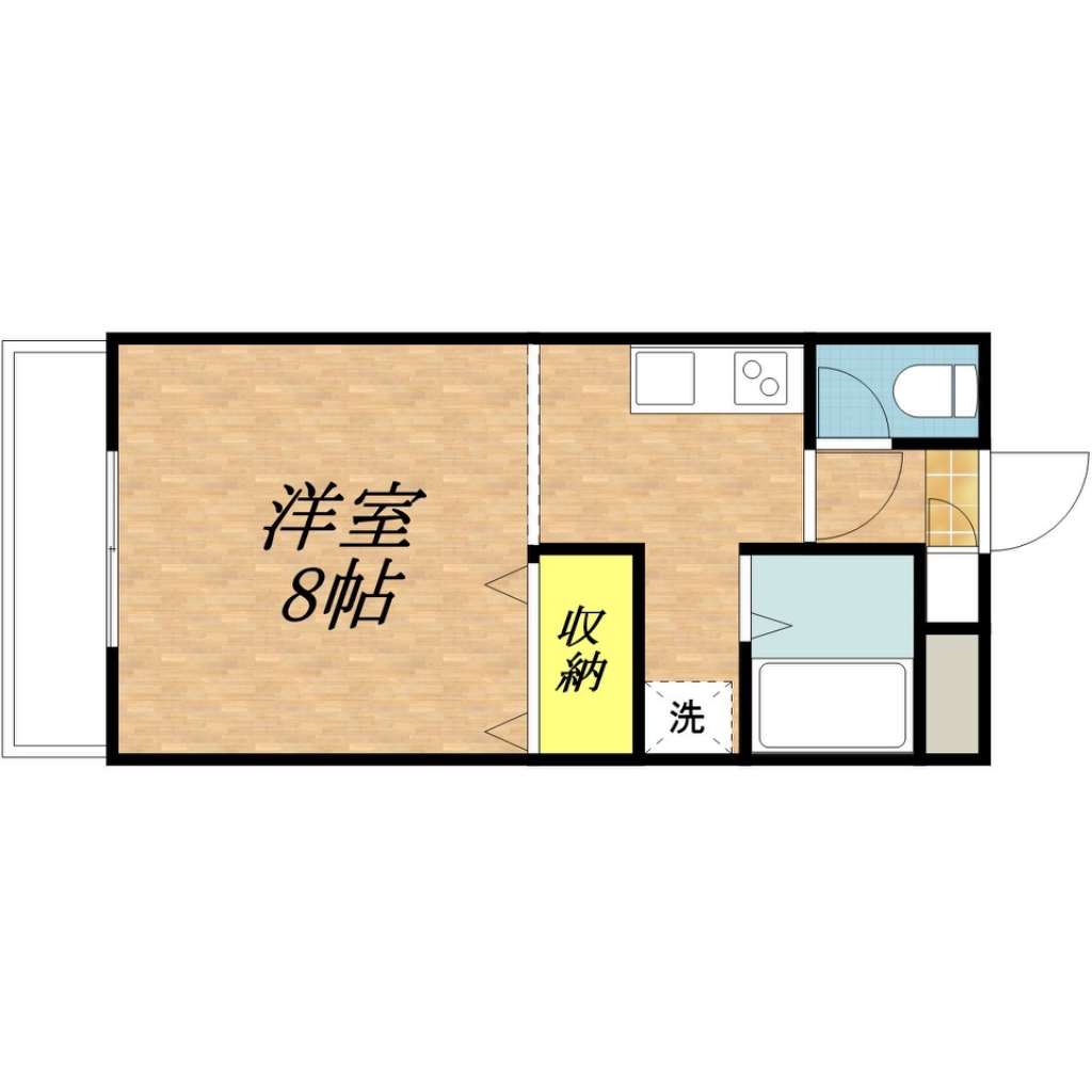 レジデンスＭＩＵＲＡ 間取り