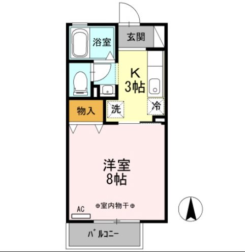 ルミエール　A棟 間取り
