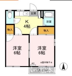 フォーブル神林 間取り