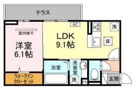 NEXUS D-ROOM笹部Ⅱ 間取り