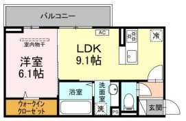 NEXUS D-ROOM笹部Ⅱ 間取り