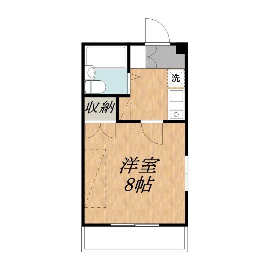 ハイツ８８ 間取り