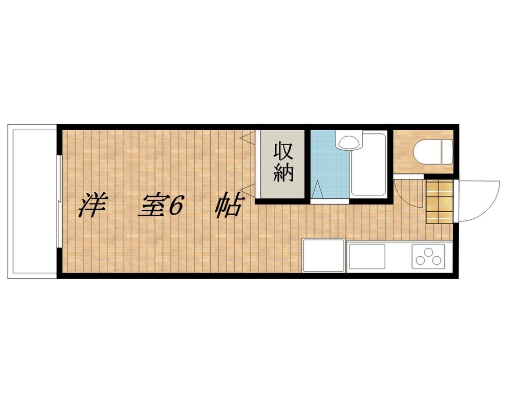 ハイツアルプス 間取り