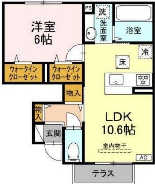 トリシア　エンテレイア 間取り