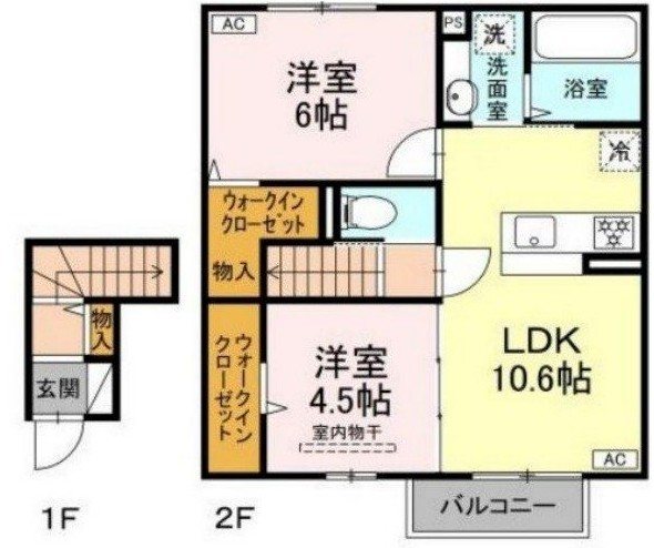 トリシア　エンテレイア 間取り