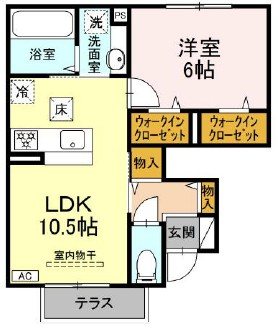 トリシア　エンテレイア 間取り