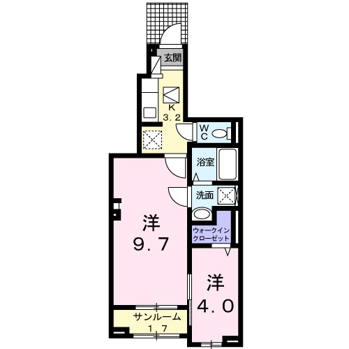 シャルマン櫻街６　梓館 間取り