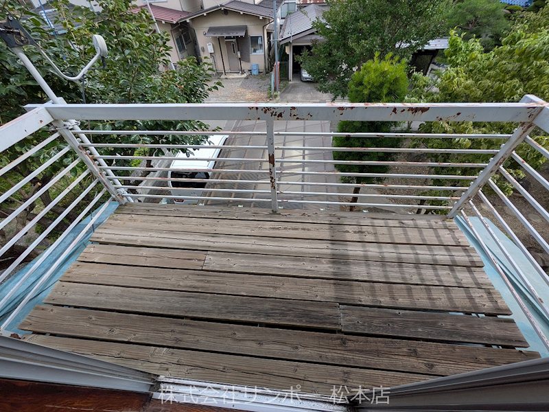 小屋北1丁目貸家 ベランダ