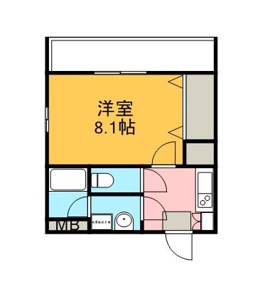 アルプスマンション山美園 間取り
