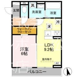 GRAND D-ROOM女鳥羽 間取り
