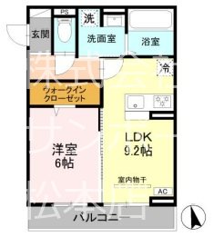 GRAND D-ROOM女鳥羽 間取り