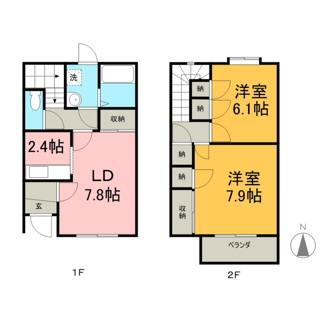 ブランシェバンブー 間取り