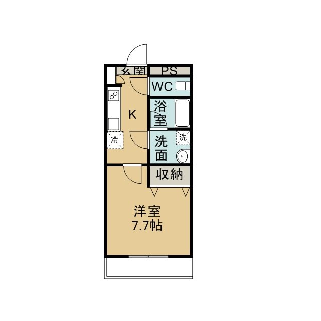 ヴェルジュ・Ｆ 間取り