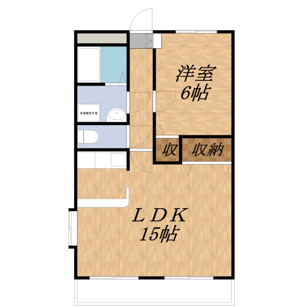 曙町ＫＹハイツ 間取り