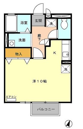 アルテナードMⅡ 間取り