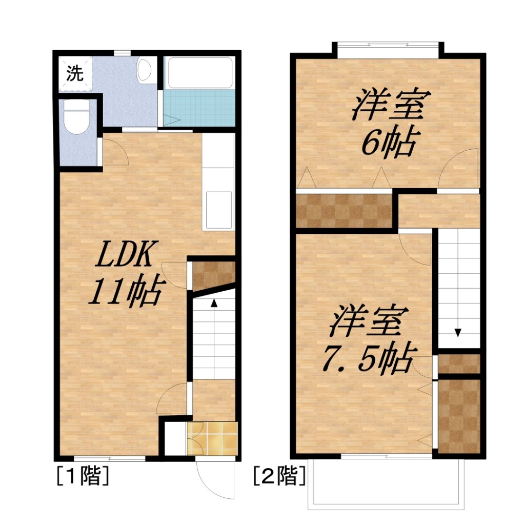 ブルースカイ吉田 間取り