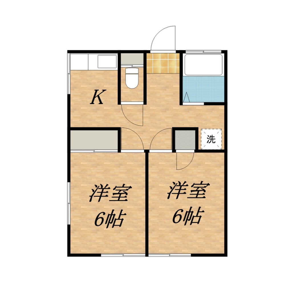 高岡荘 間取り