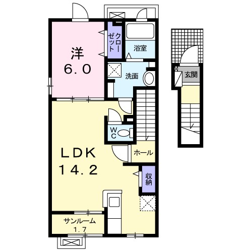 リアンハイム寿 間取り