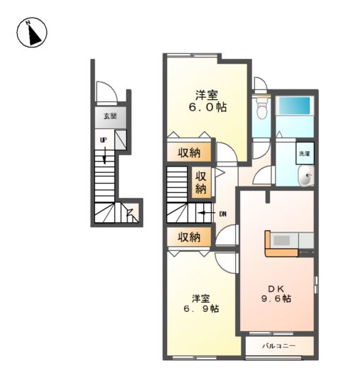 サニーパレス 間取り
