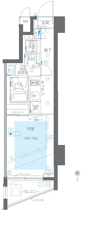 ZOOM目黒かむろ坂 間取り