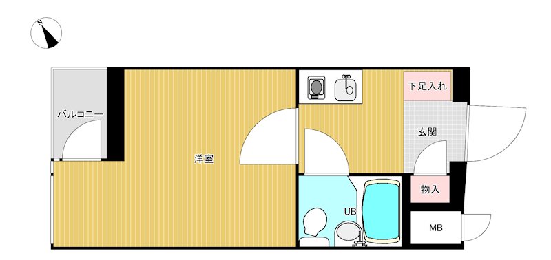 日興パレス西荻窪PARTⅡ 間取り