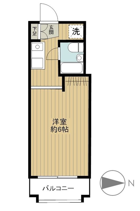 プリュメゾン駒沢 間取り