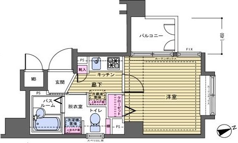 フェニックス新宿若松町 間取り