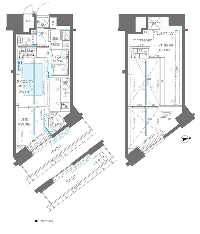 ZOOM新宿御苑前 間取り