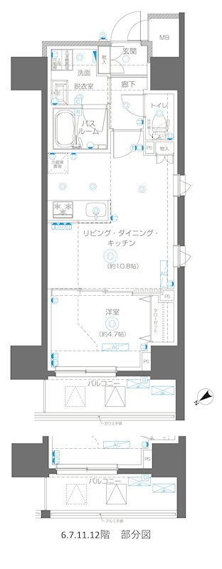アルファレジデンシア南千住 間取り