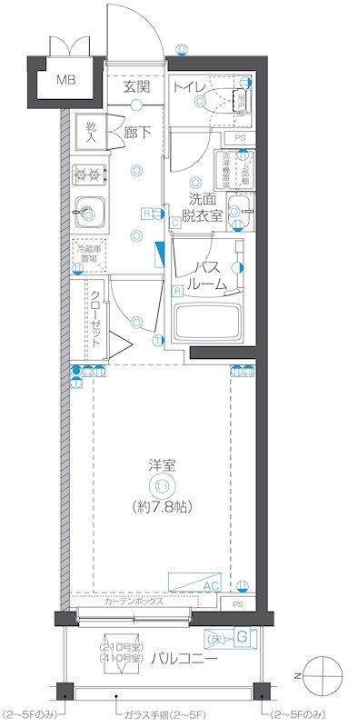 ZOOM武蔵新城 間取り