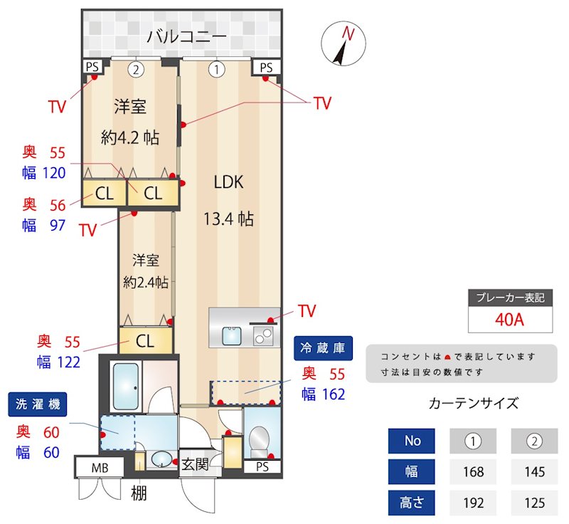 ZOOM蒲田EAST 間取り